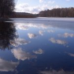 Der Himmel im Grunewaldsee © Lars Baus 2018